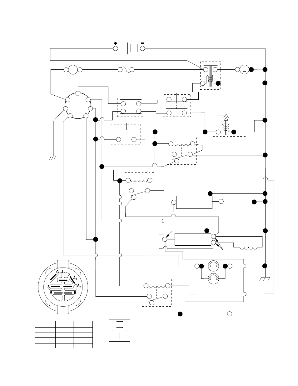 Tractor - - model number prk17h42stb, Schematic | Poulan 178227 User Manual | Page 27 / 48