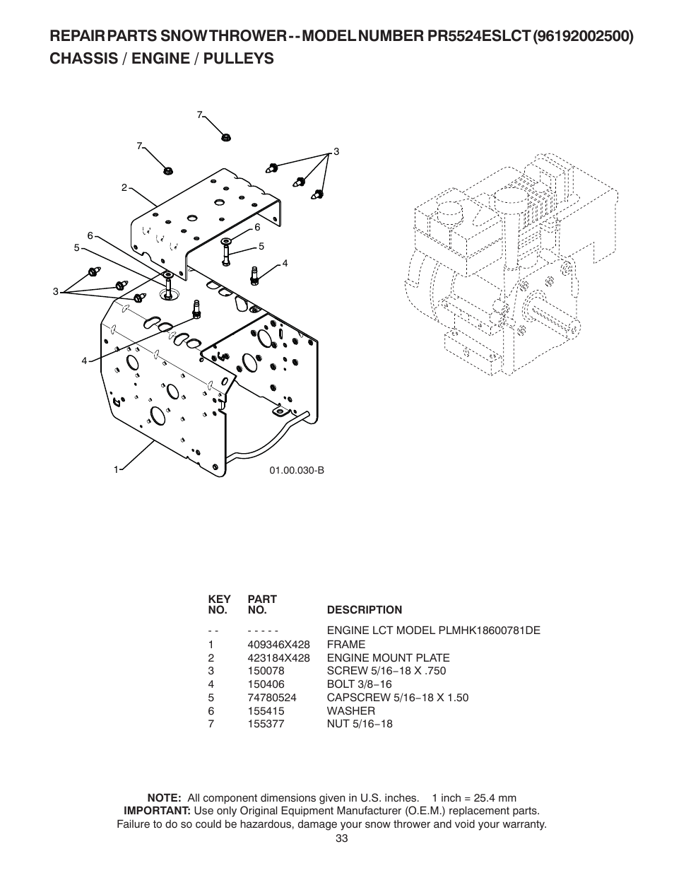 Poulan 424003 User Manual | Page 33 / 40