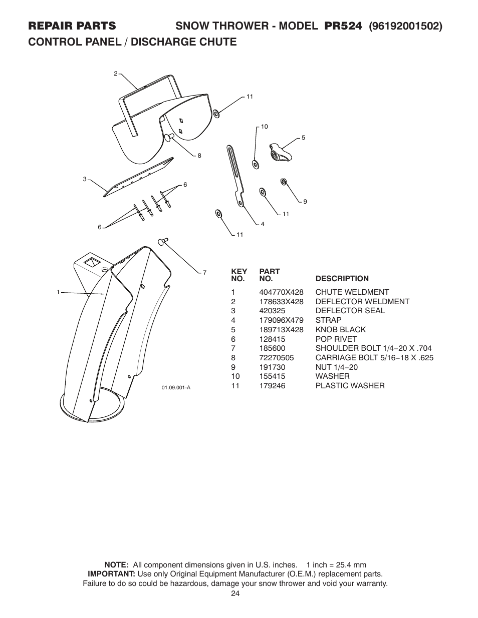 Poulan 421104 User Manual | Page 24 / 36