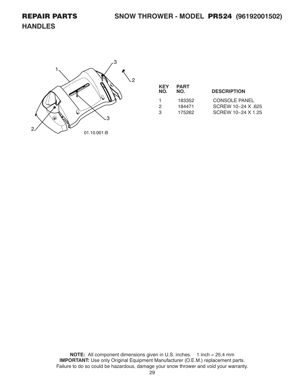 Poulan 421104 User Manual | Page 29 / 36