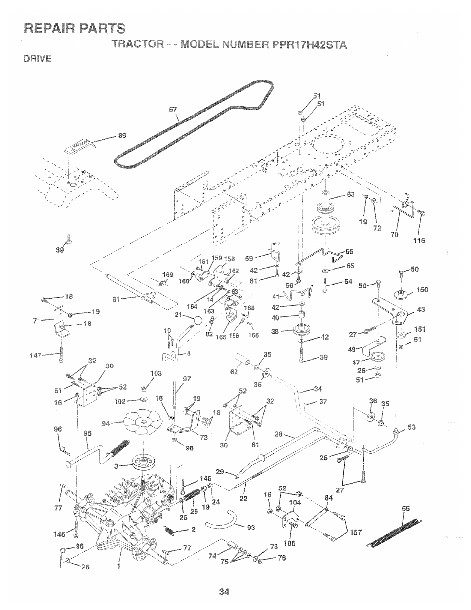 M l ' i | Poulan 168737 User Manual | Page 34 / 48