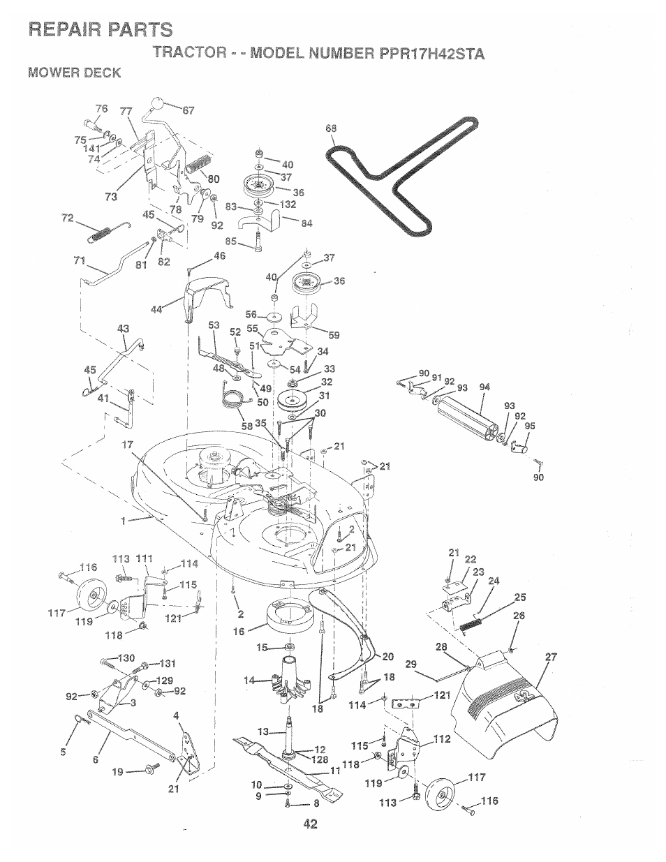 Poulan 168737 User Manual | Page 42 / 48
