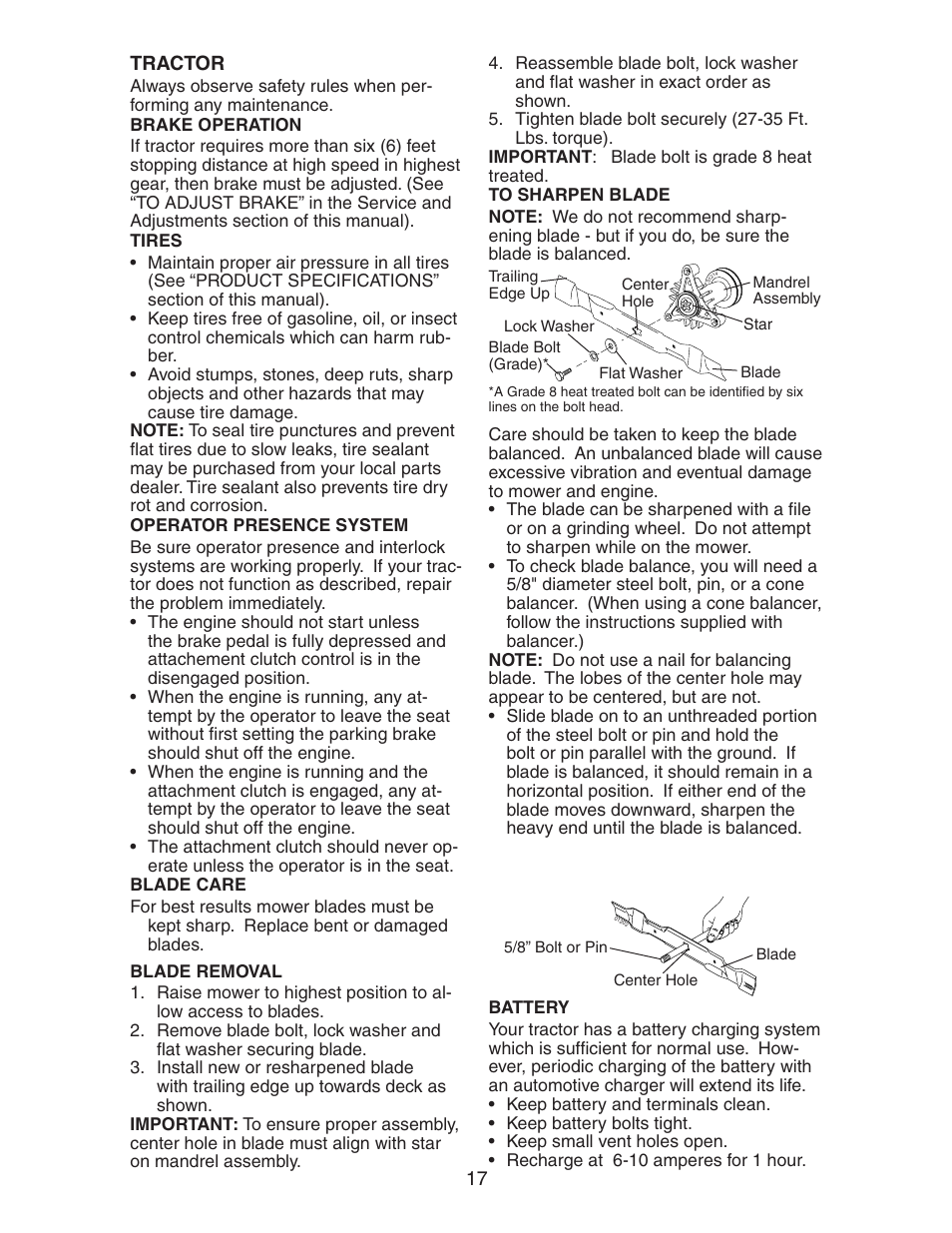 Poulan 271491 User Manual | Page 17 / 31