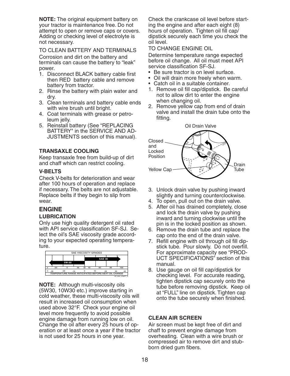 Engine | Poulan 271491 User Manual | Page 18 / 31