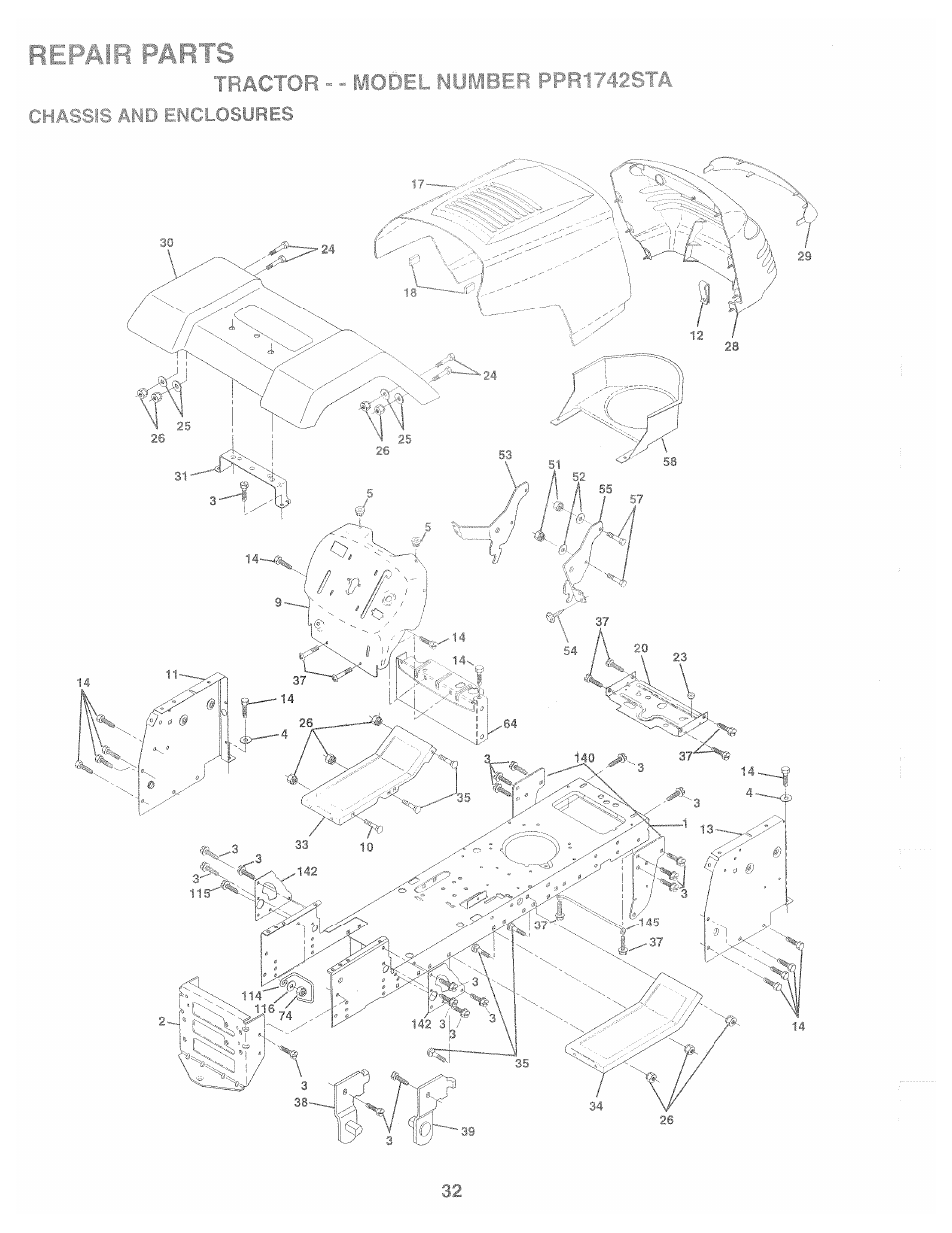 Poulan 169087 User Manual | Page 32 / 40