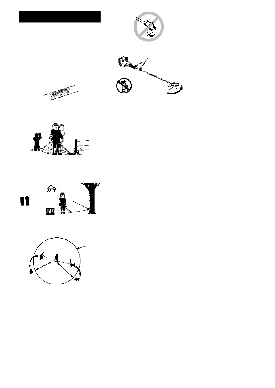 Safety rules | Poulan BC2400 User Manual | Page 2 / 10