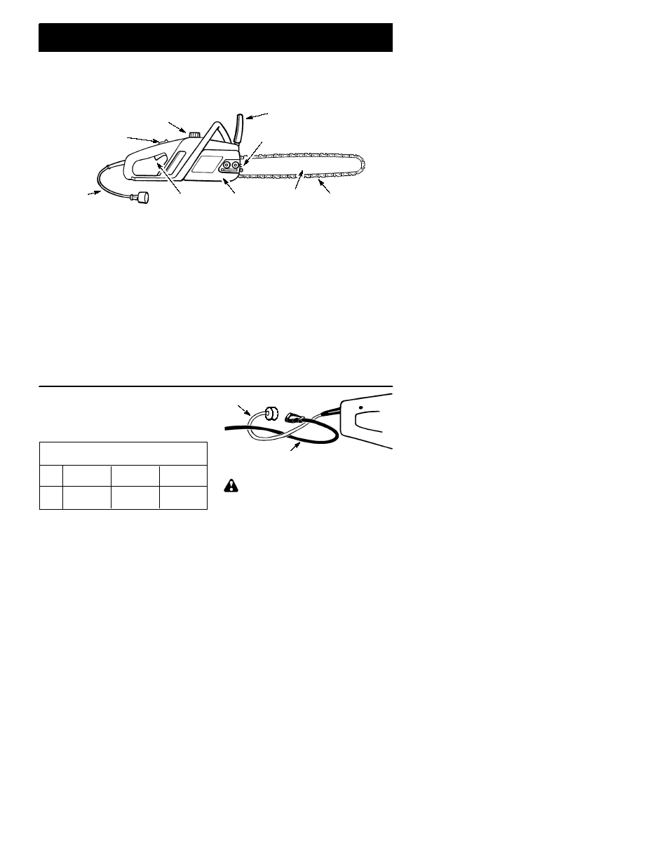 Operation | Poulan ES300 User Manual | Page 7 / 16