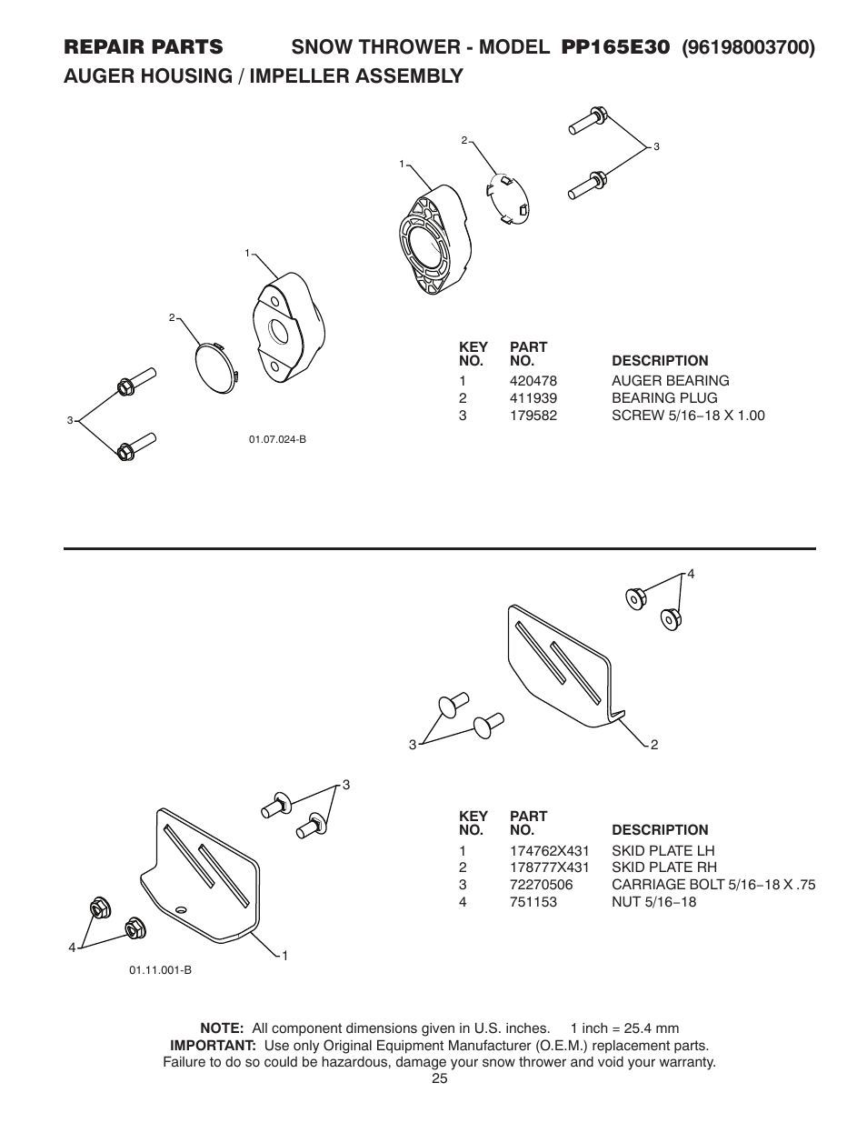 Poulan 437738 User Manual | Page 25 / 44