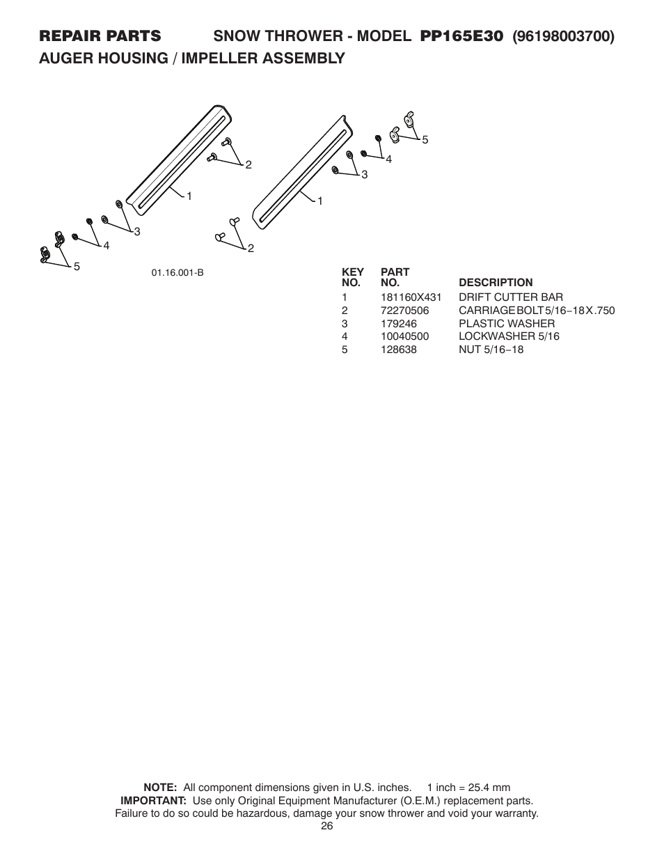 Poulan 437738 User Manual | Page 26 / 44