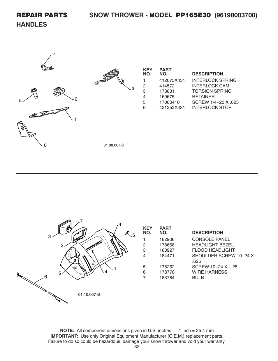 Poulan 437738 User Manual | Page 32 / 44