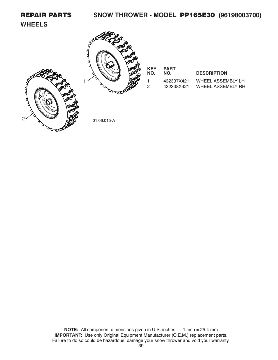 Poulan 437738 User Manual | Page 39 / 44