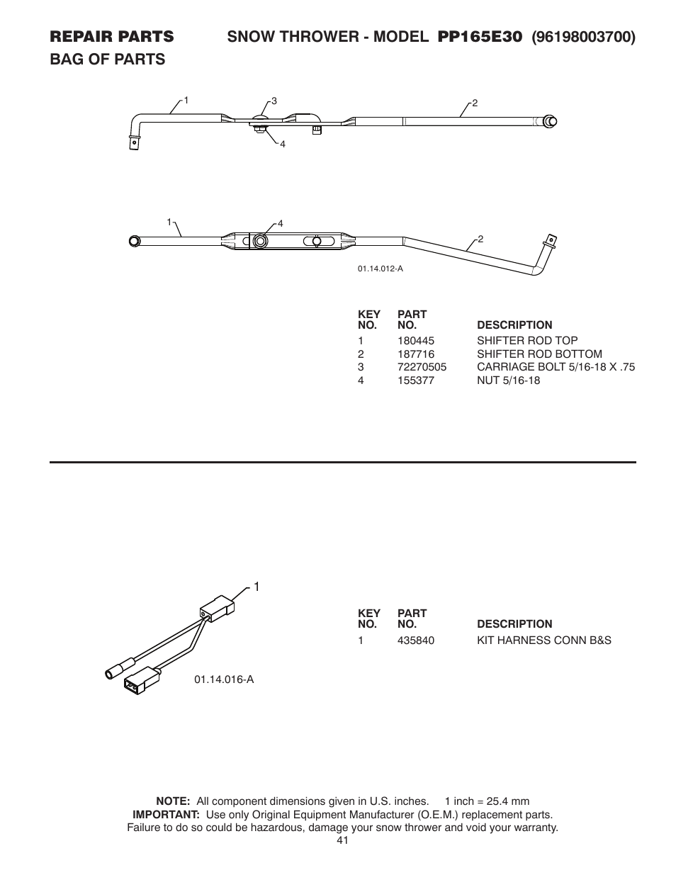 Poulan 437738 User Manual | Page 41 / 44