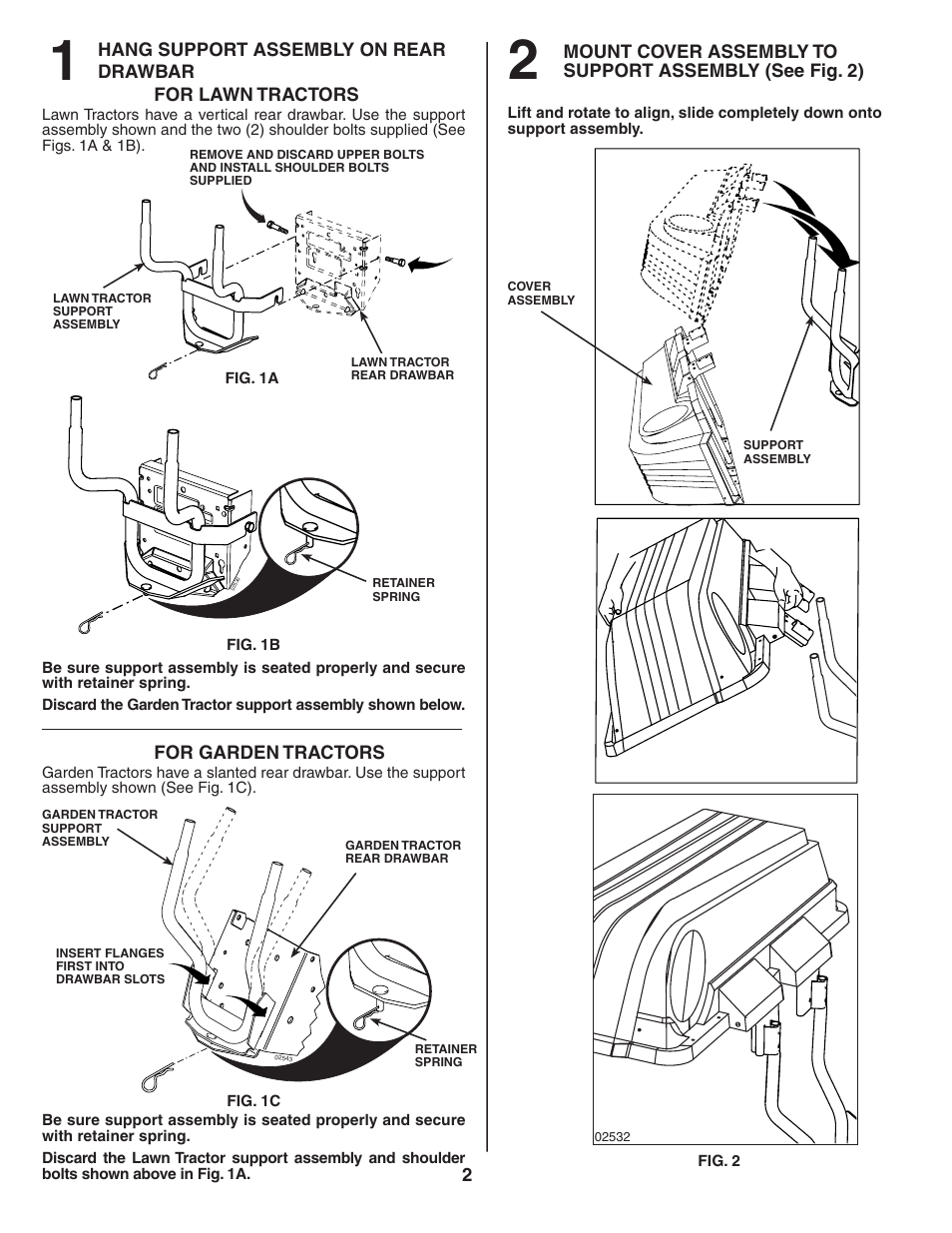 Poulan LTGTB48A User Manual | Page 2 / 8