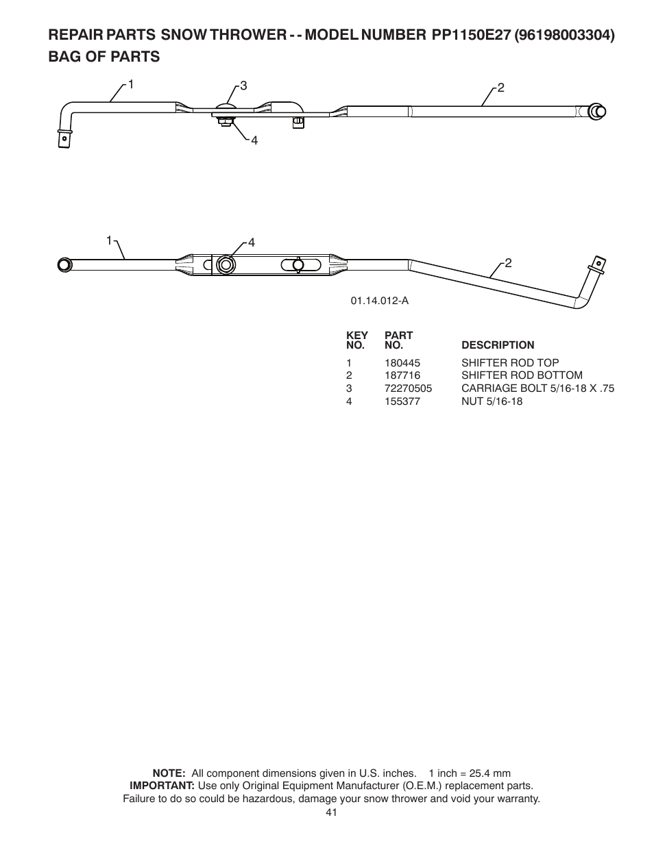 Poulan 437685 User Manual | Page 41 / 44