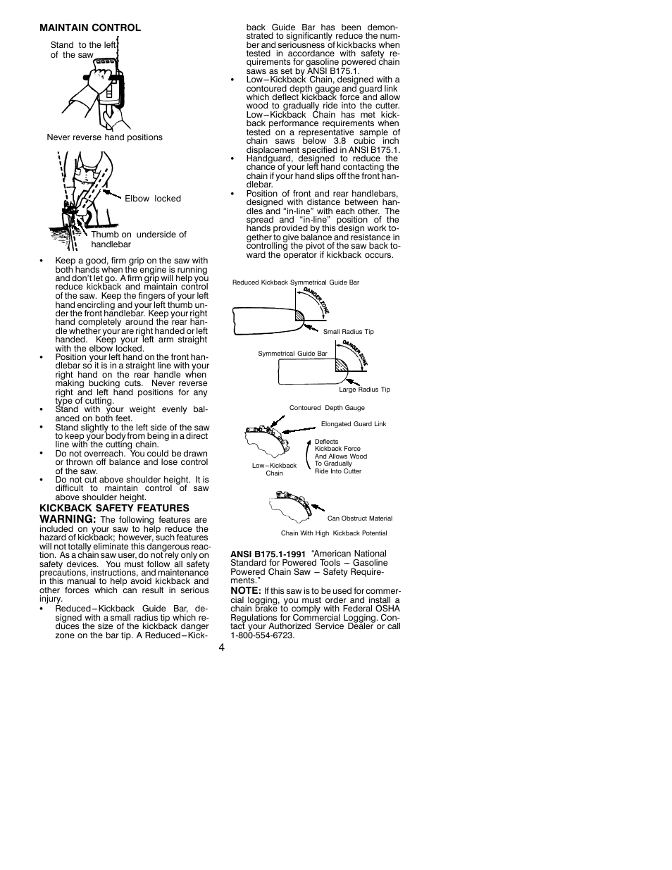 Poulan 530087857 User Manual | Page 4 / 13