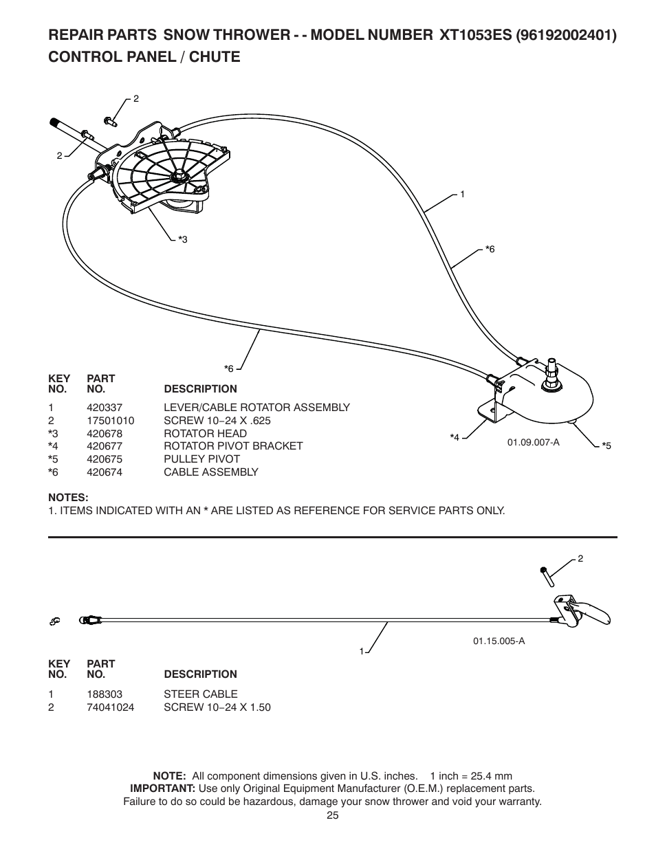 Poulan 96192002401 User Manual | Page 25 / 40