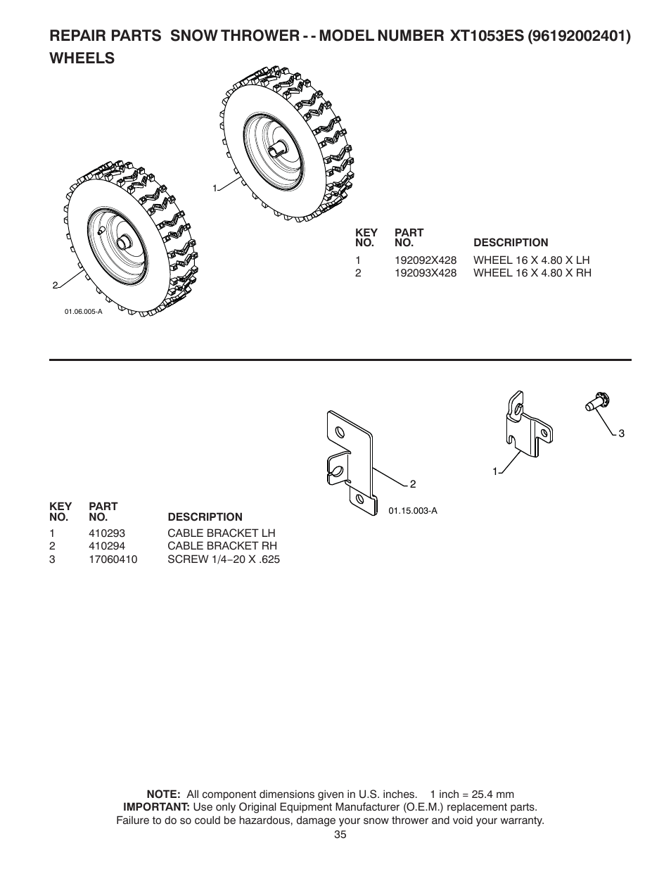 Poulan 96192002401 User Manual | Page 35 / 40