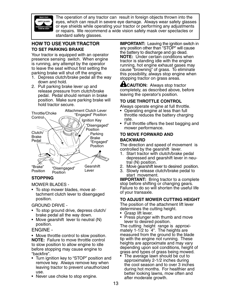 Poulan 191606 User Manual | Page 13 / 29