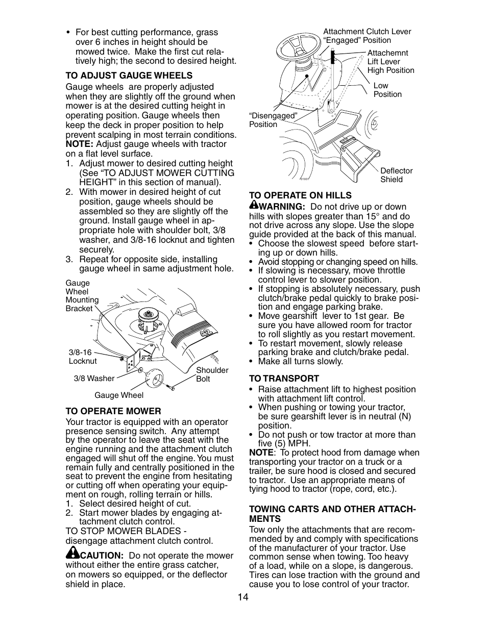Poulan 191606 User Manual | Page 14 / 29
