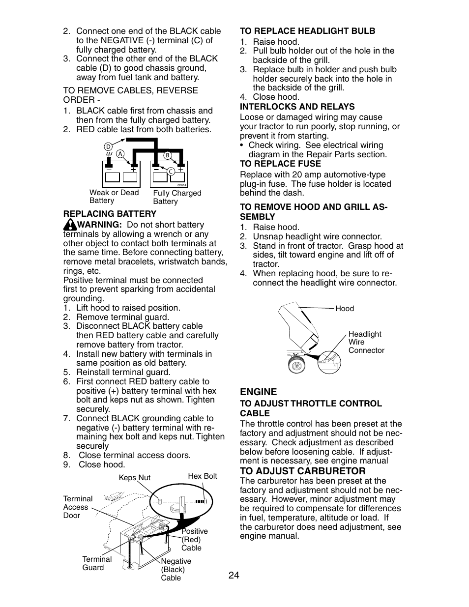 Poulan 191606 User Manual | Page 24 / 29