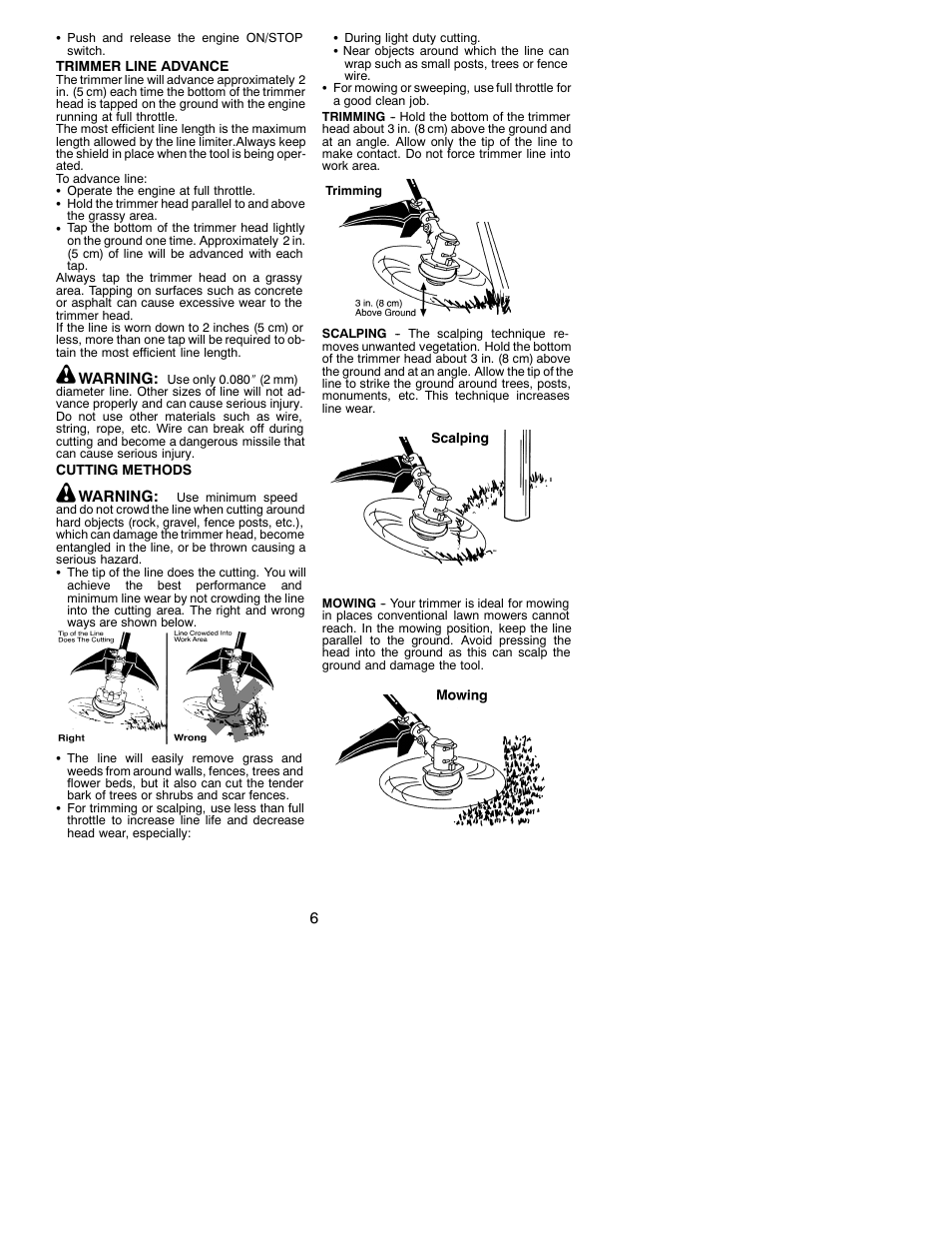 Poulan PL500 User Manual | Page 6 / 11