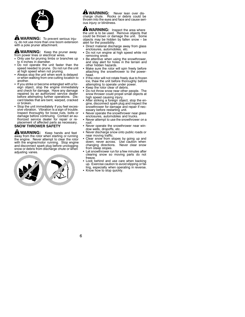Poulan 530088155 User Manual | Page 6 / 16