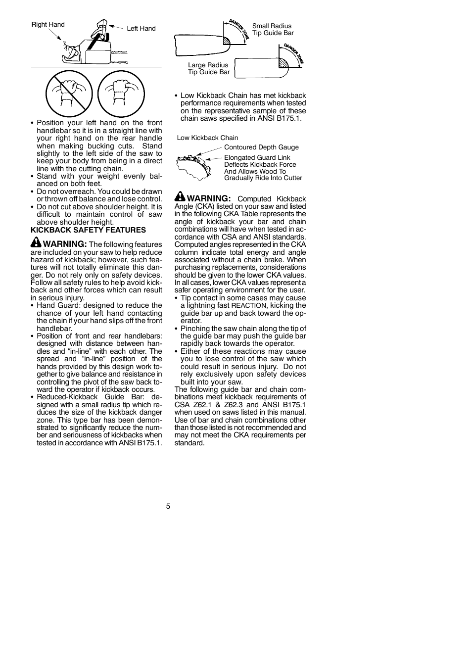 Poulan 545146939 User Manual | Page 5 / 16