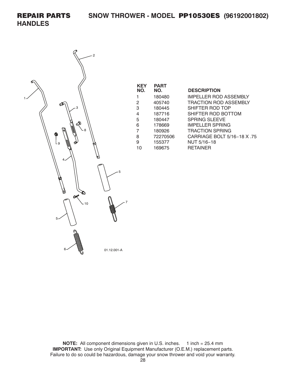 Poulan 421064 User Manual | Page 28 / 40