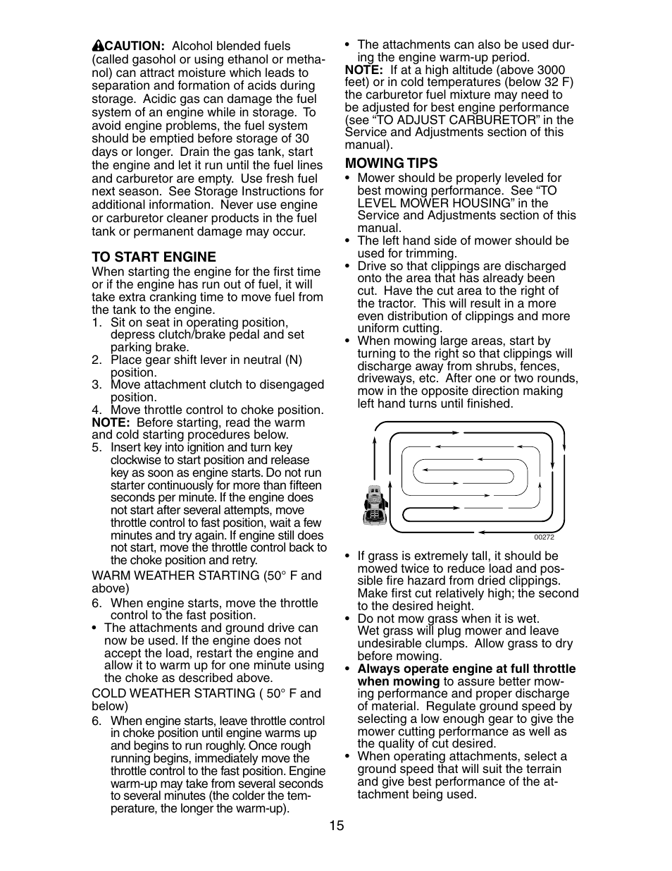 Poulan 191603 User Manual | Page 15 / 29