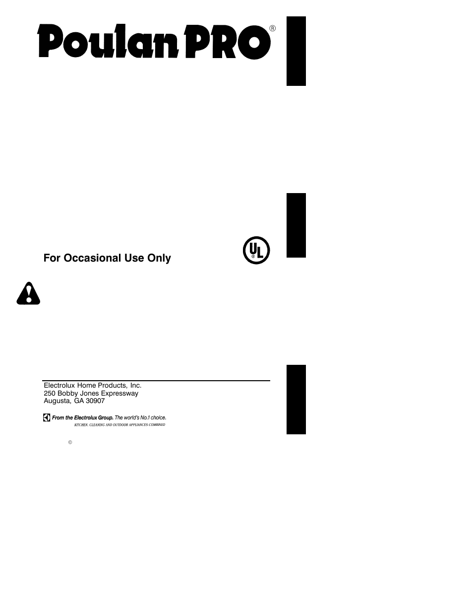 Poulan PP335 User Manual | 19 pages