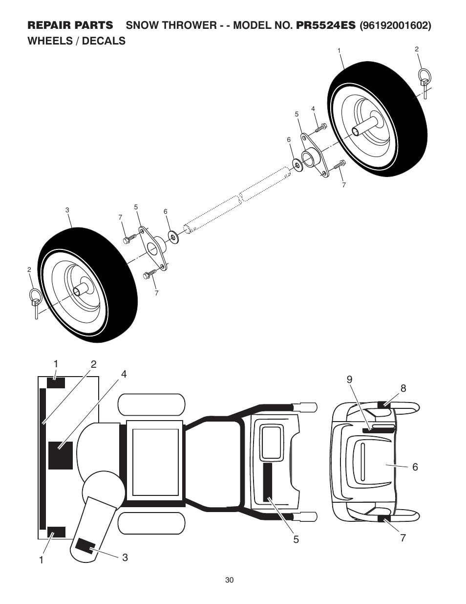 Poulan 416829 User Manual | Page 30 / 32