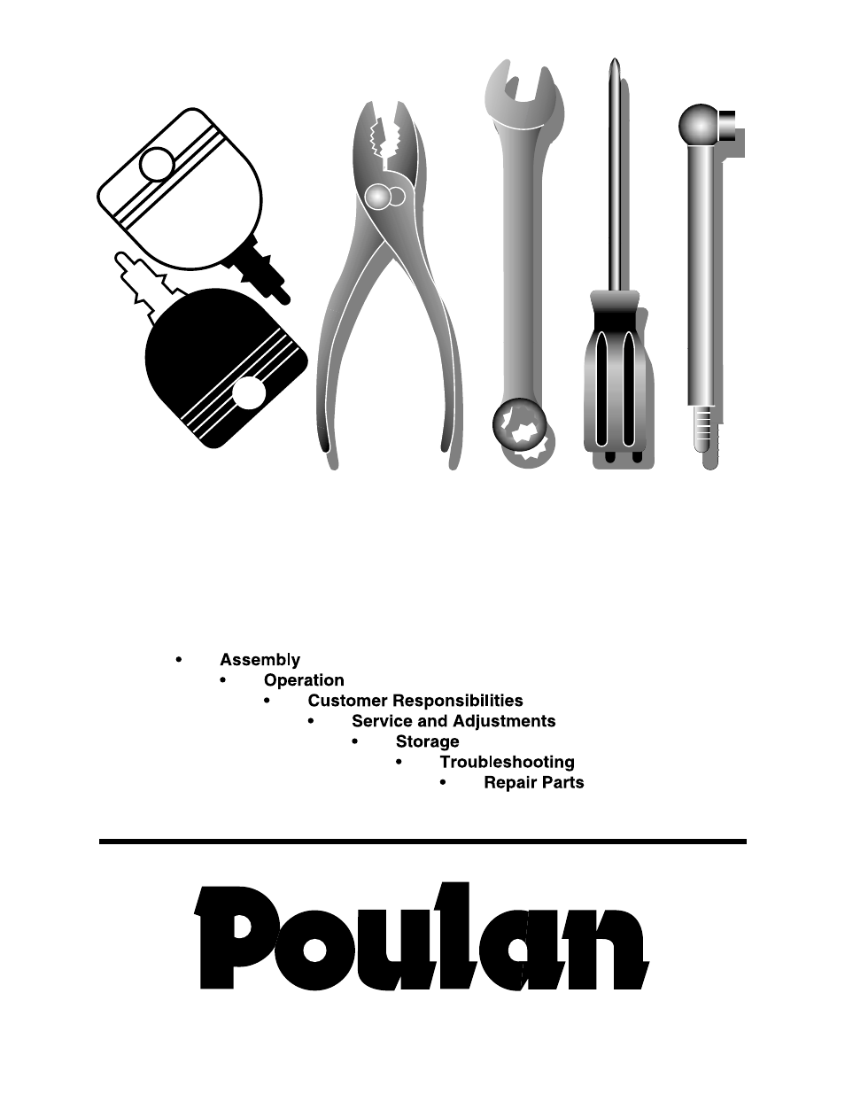 Poulan 176085 User Manual | 48 pages