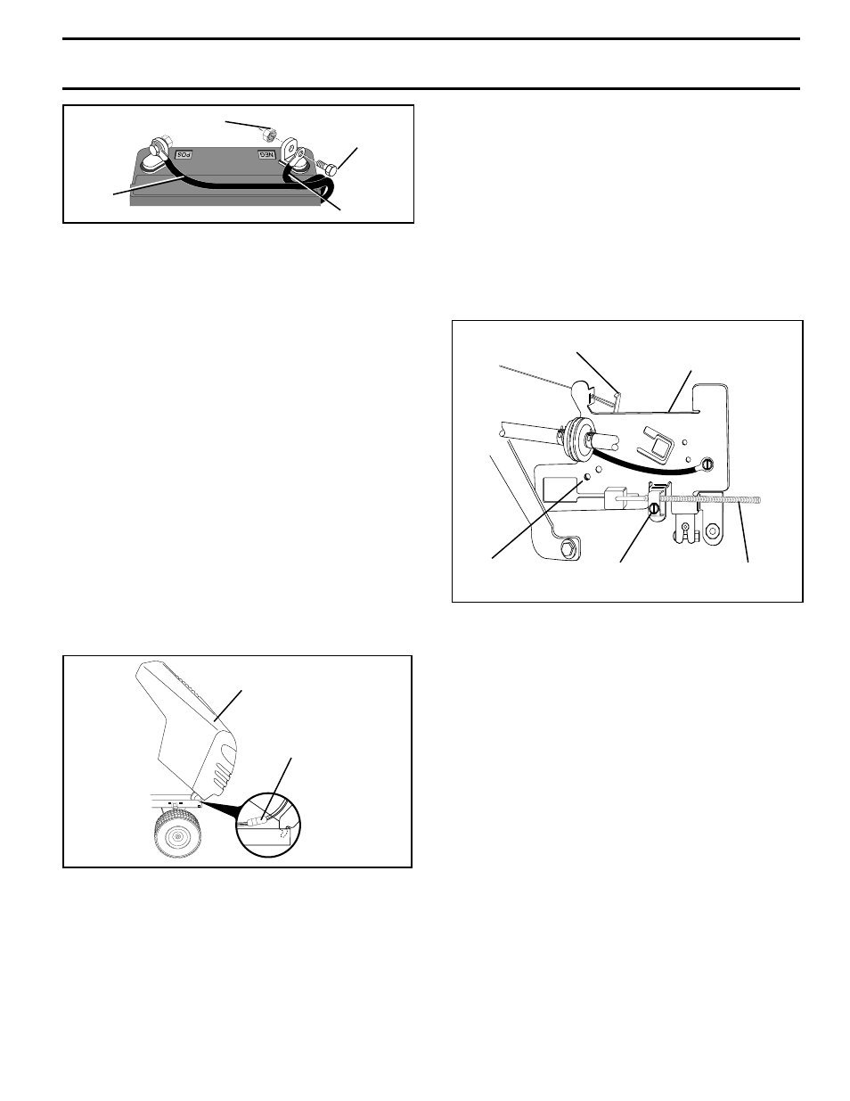 Service and adjustments | Poulan 176085 User Manual | Page 23 / 48