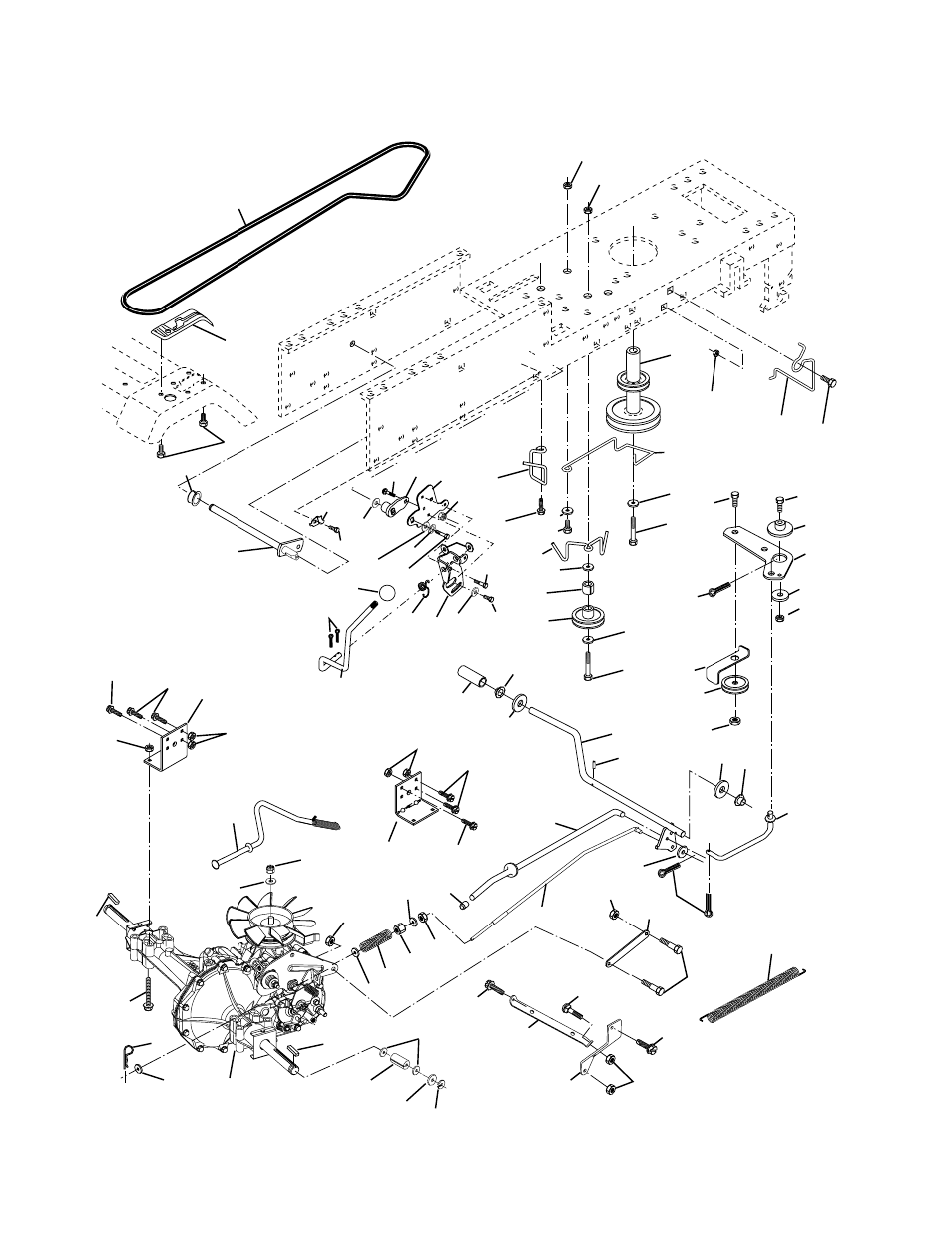 Repair parts, Drive | Poulan 176085 User Manual | Page 32 / 48