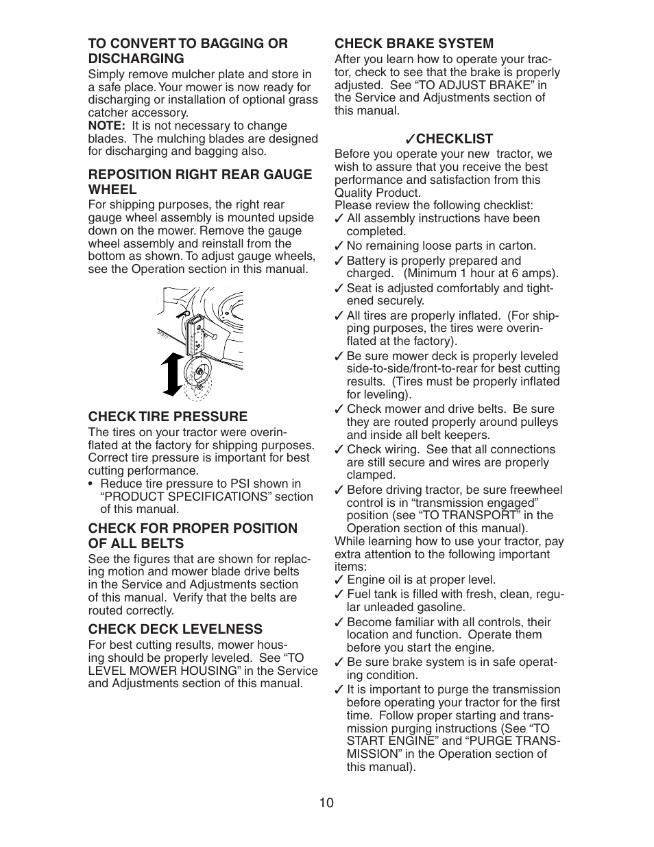 Poulan 193282 User Manual | Page 10 / 29