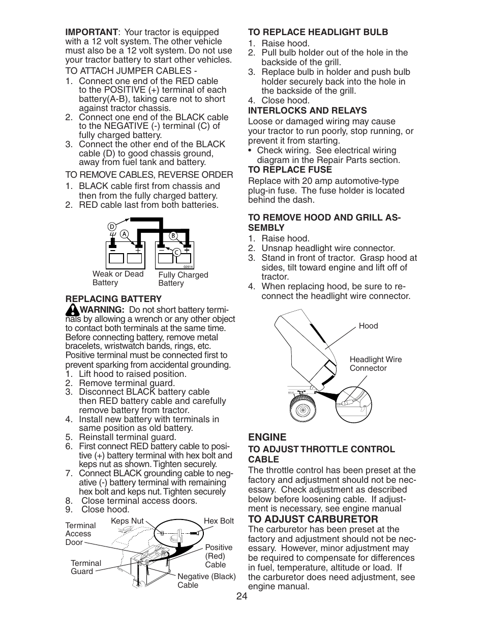 Poulan 193282 User Manual | Page 24 / 29