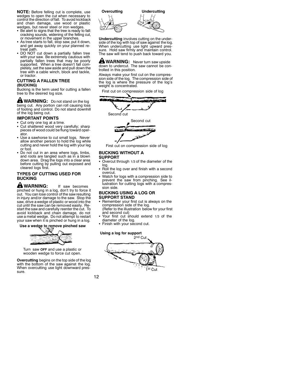 Poulan 221 User Manual | Page 12 / 17