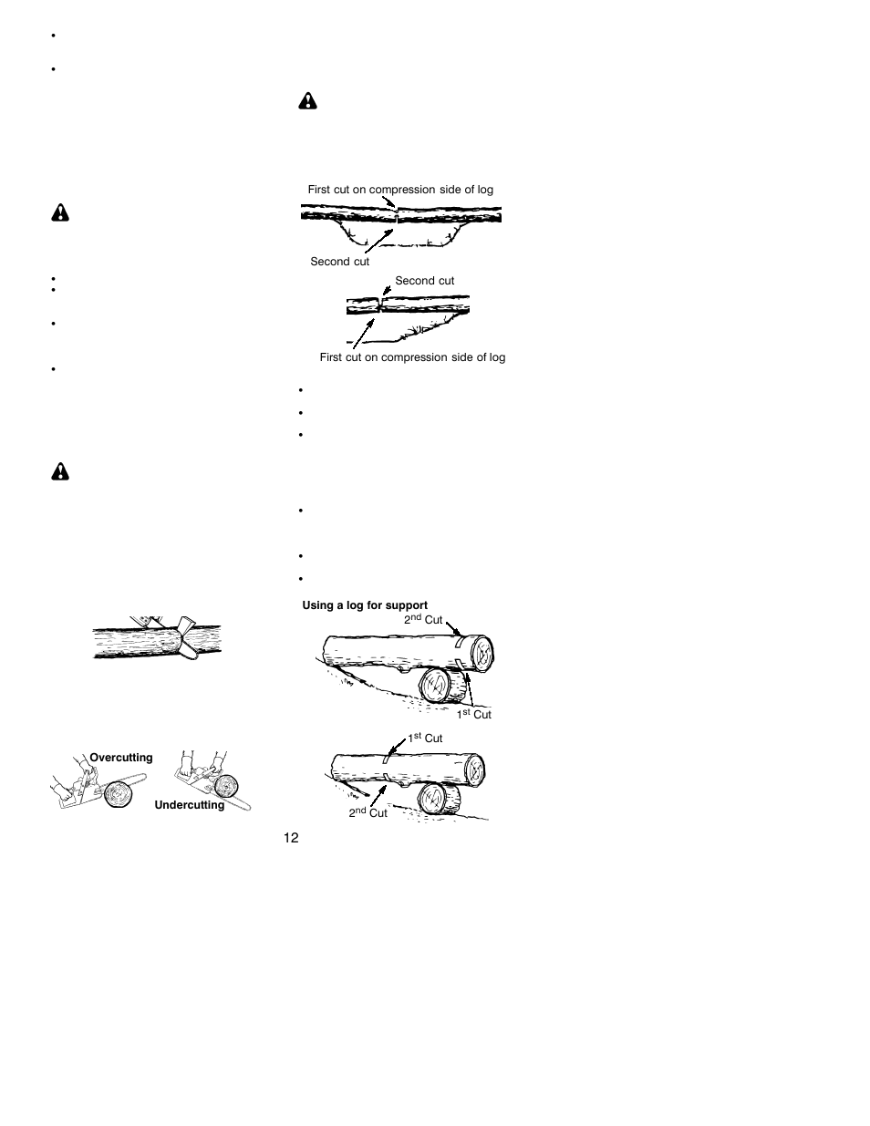 Poulan S1634 User Manual | Page 12 / 18