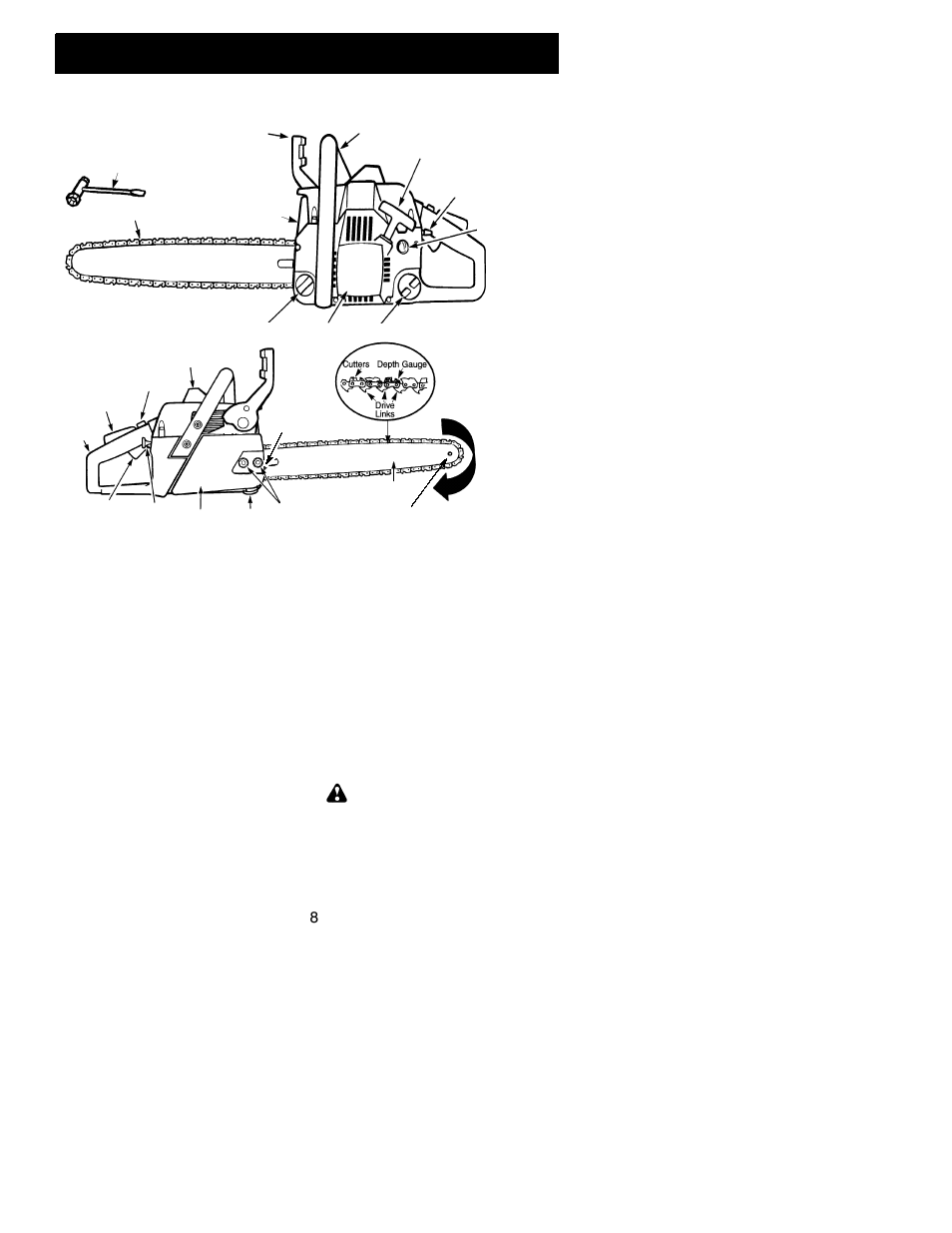 Operation | Poulan S1634 User Manual | Page 8 / 18