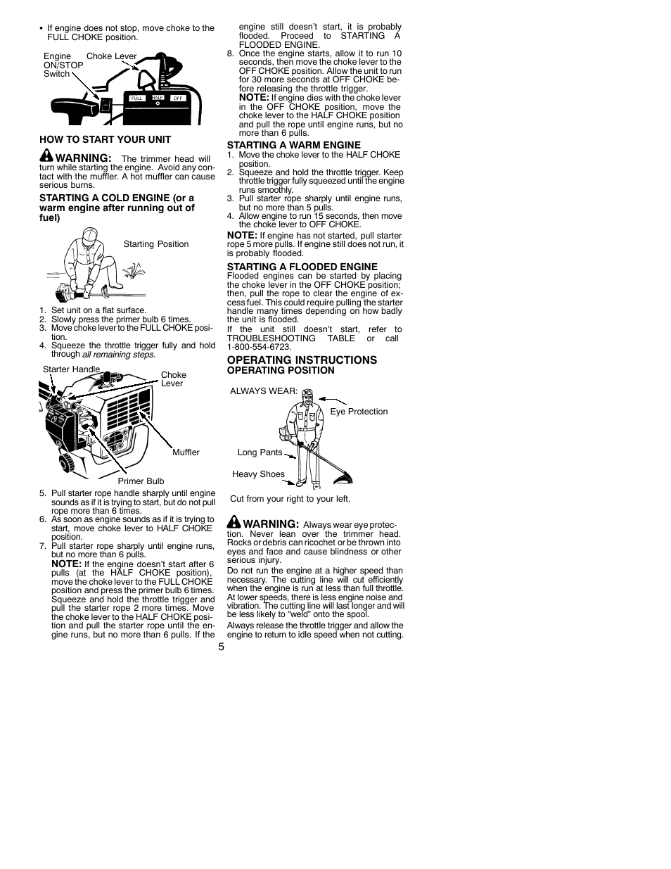 Poulan 25 HO SST User Manual | Page 5 / 11