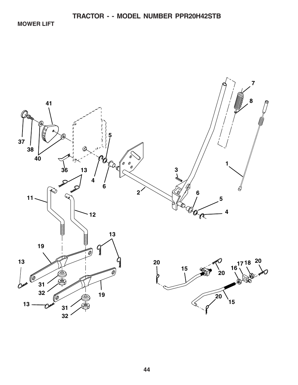 Poulan 183255 User Manual | Page 44 / 48