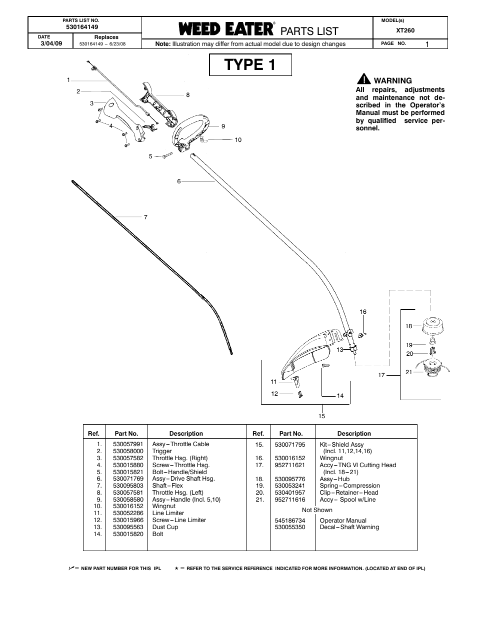 Poulan 530164149 User Manual | 3 pages
