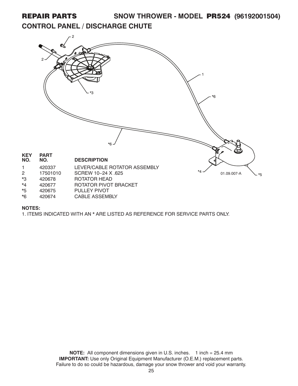 Poulan 421892 User Manual | Page 25 / 36