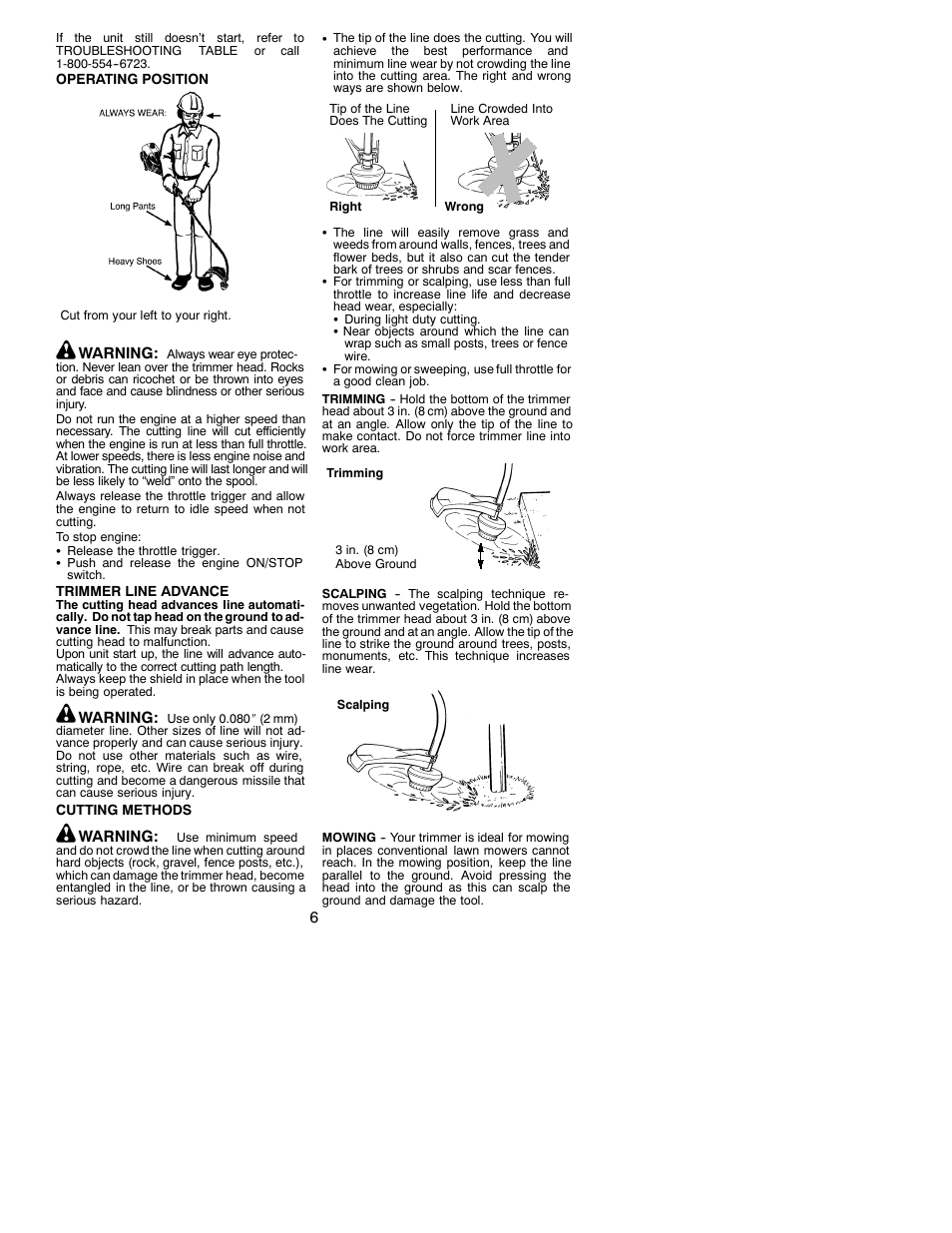 Poulan 530088147 User Manual | Page 6 / 11