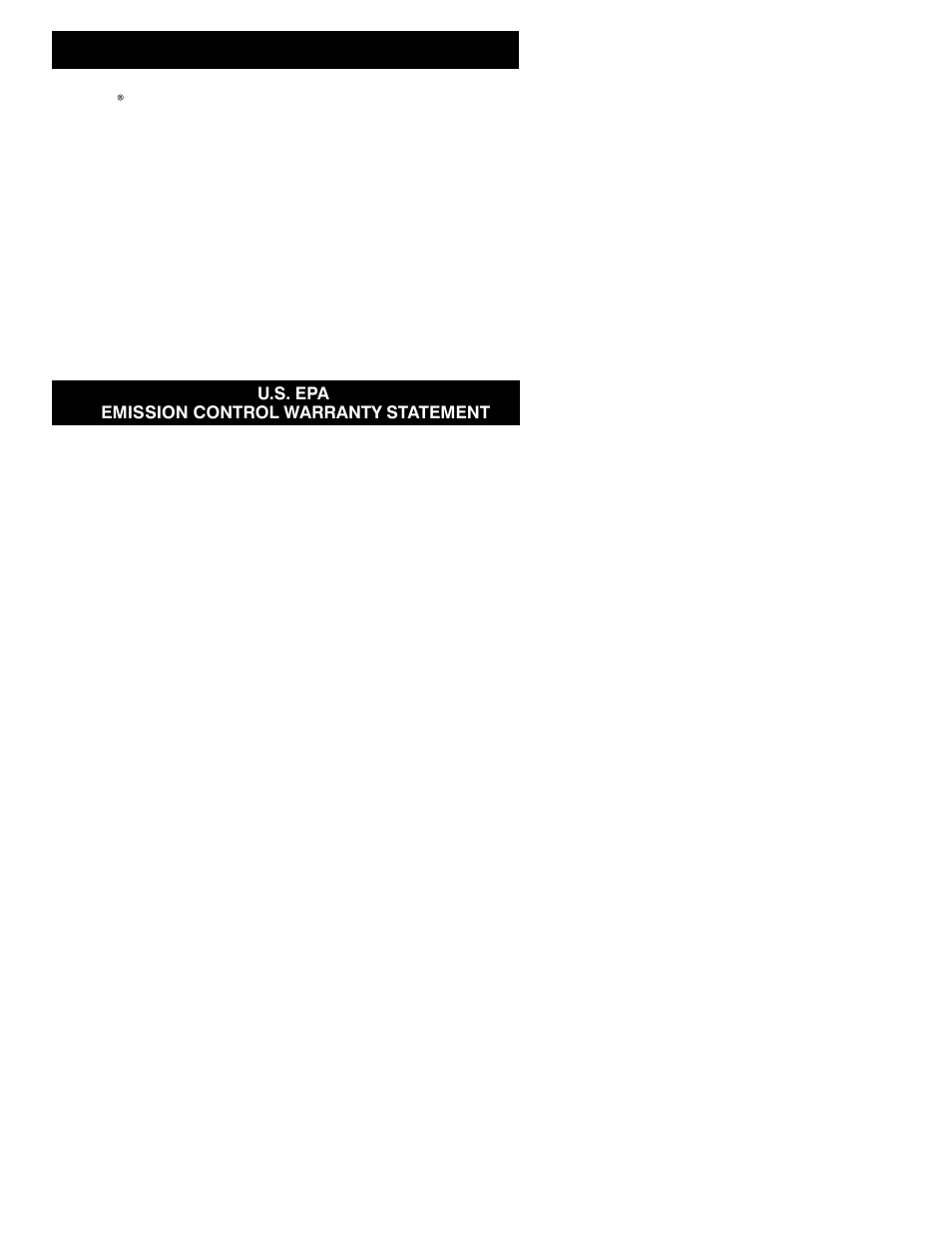 Limited warranty, U.s. epa emission control warranty statement | Poulan SM400 User Manual | Page 10 / 11
