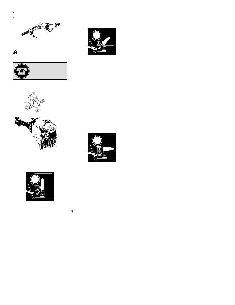 Poulan PPB100 User Manual | Page 9 / 16