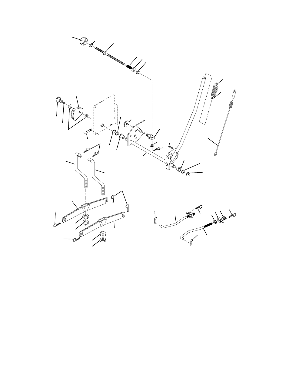 Repair parts, Tractor - model number dpr22h46stb | Poulan 178249 User Manual | Page 43 / 48