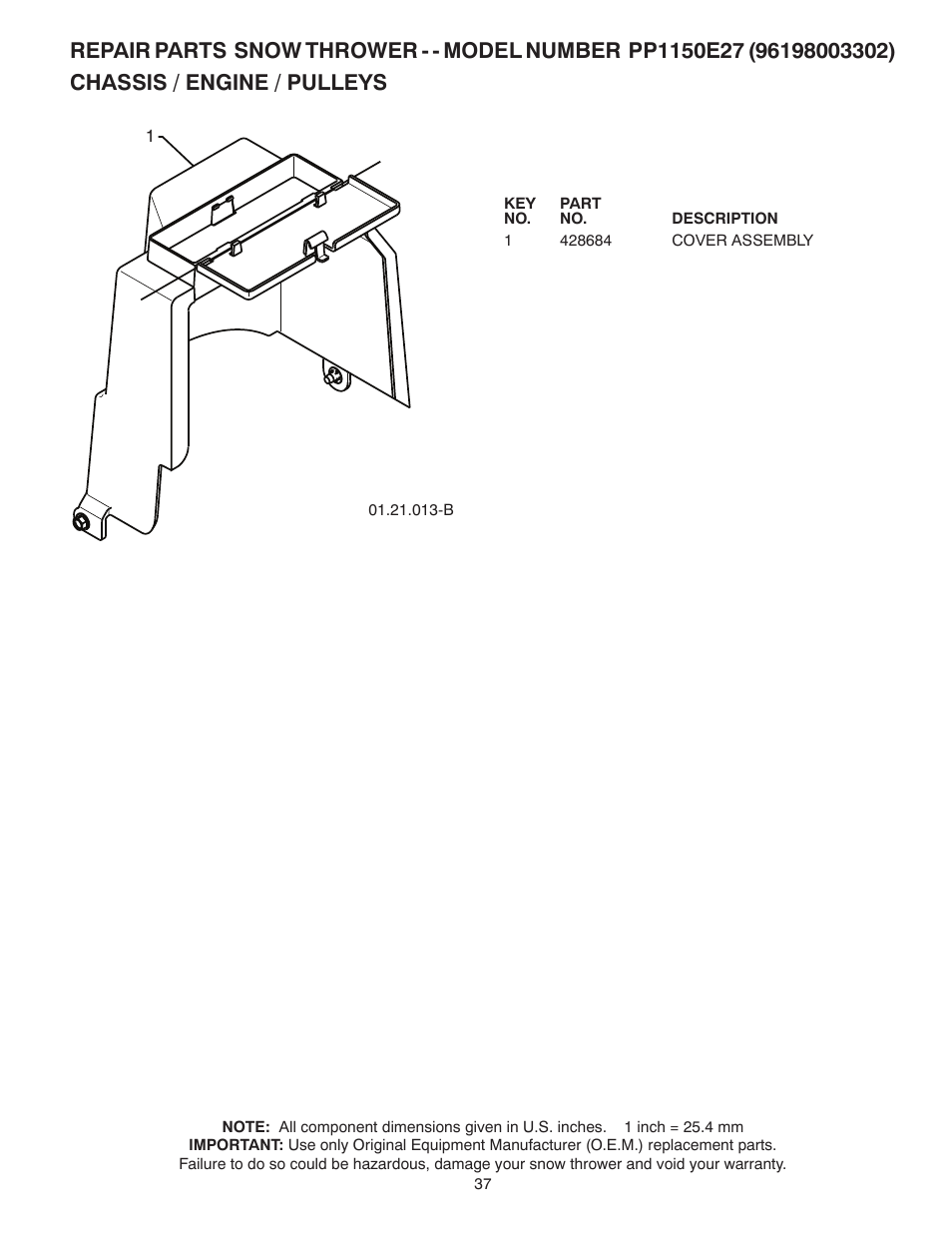 Poulan 436842 User Manual | Page 37 / 44