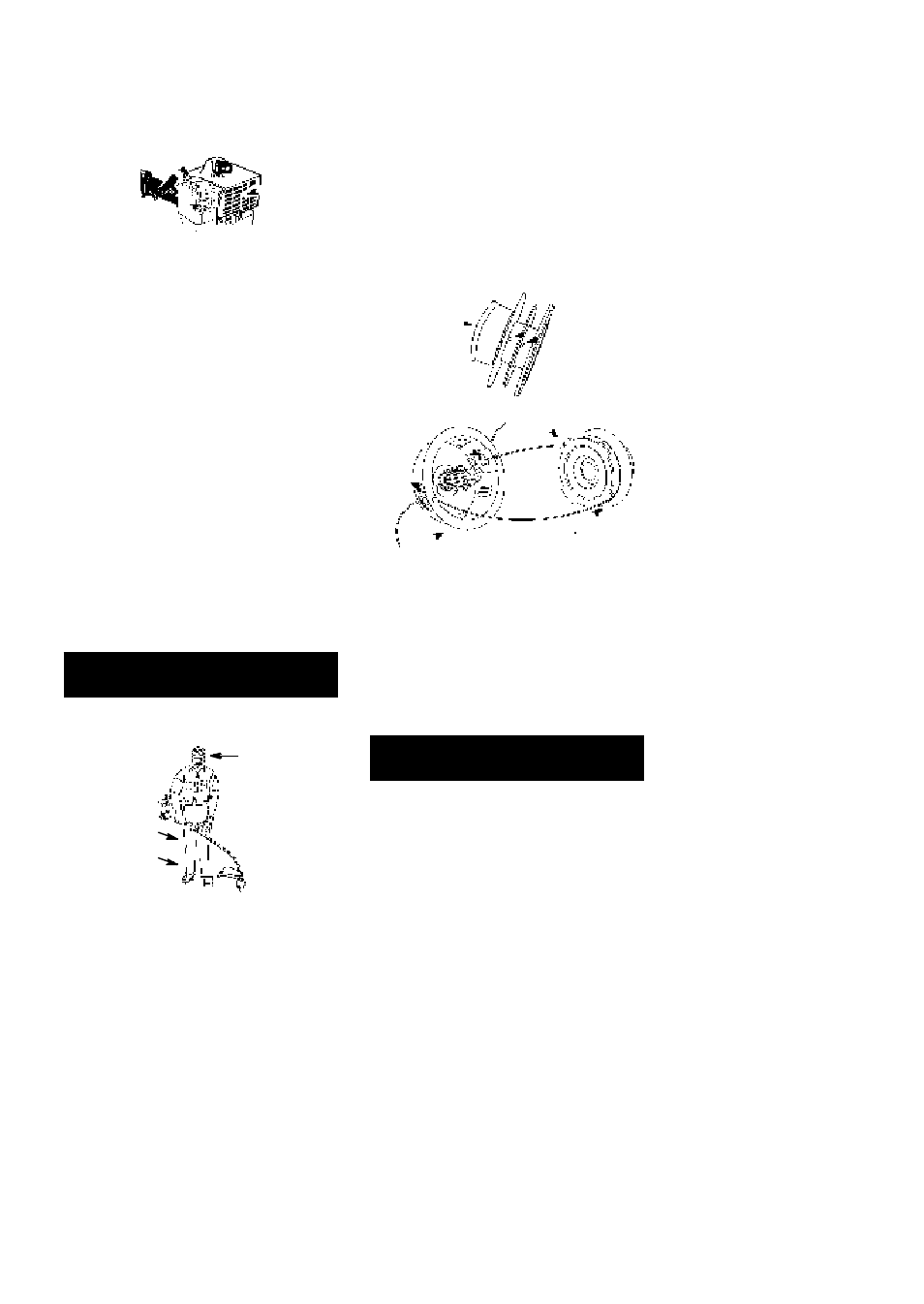 Using your unit, Service | Poulan Pro Trim 530087984 User Manual | Page 4 / 6