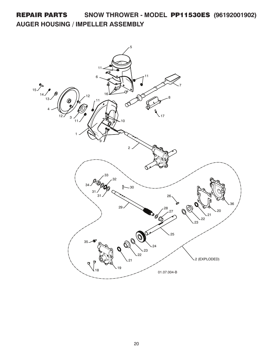 Poulan 420915 User Manual | Page 20 / 40